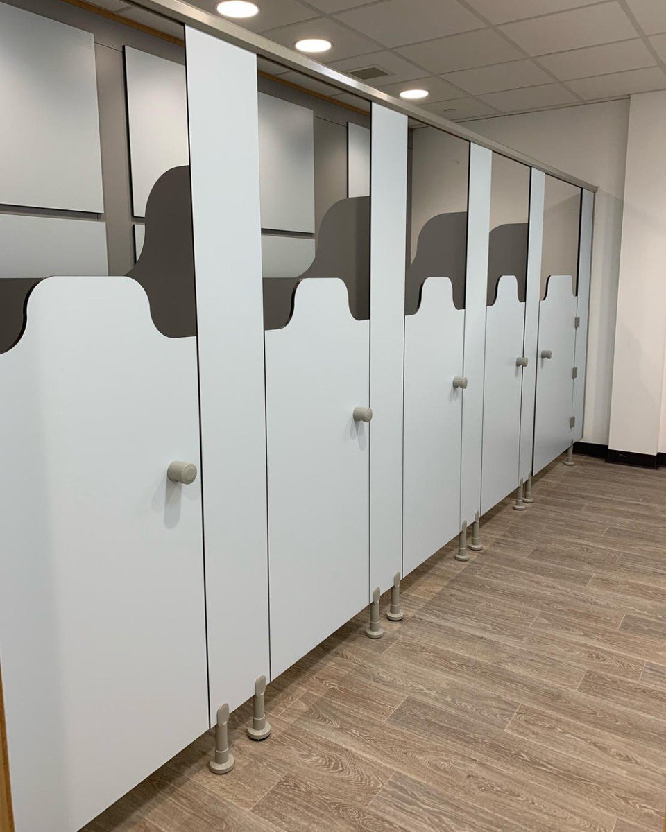 Our kids range cubicles! These in particular were installed just last week. If you have a project that requires these cubicles or anything washroom related, the team at #Capella are always online to help. Just drop us a message 😁

#washrooms #design #kids #education #supply