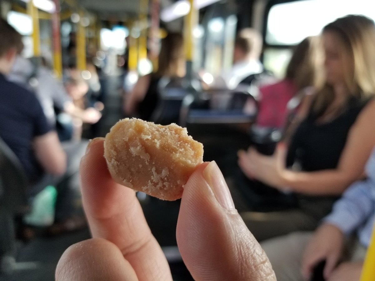 263_team's tweet photo. Have you ever had a Scottish Tablet? It's like a shortbread cookie fudge, extra buttery 🤤 Leona shared some Scottish snacks from her trip. Needed this sugar kick in the morning! #Team263 https://t.co/NMmKPglF99