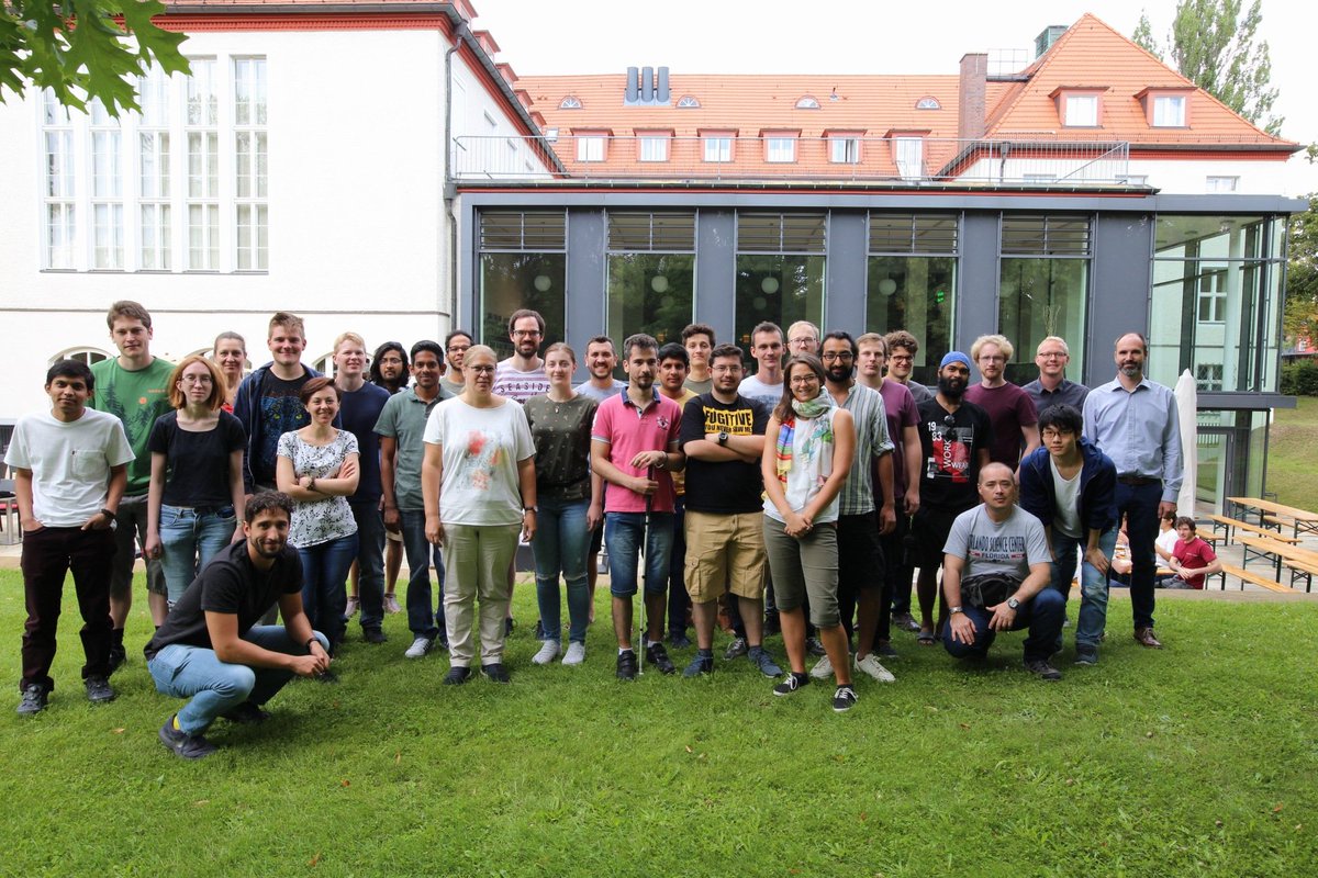 MPSGoettingen's tweet photo. #IMPRS retreat 2019 in Berlin where we welcome new #PhD students, learn about solar physics, about research data infrastructure @thegoecampus and @maxplanckpress, and engage in dedicated working groups. Further interesting contributions to come by  @gwdg @MPDL @AIP_Potsdam ... https://t.co/uvTi6RINMO