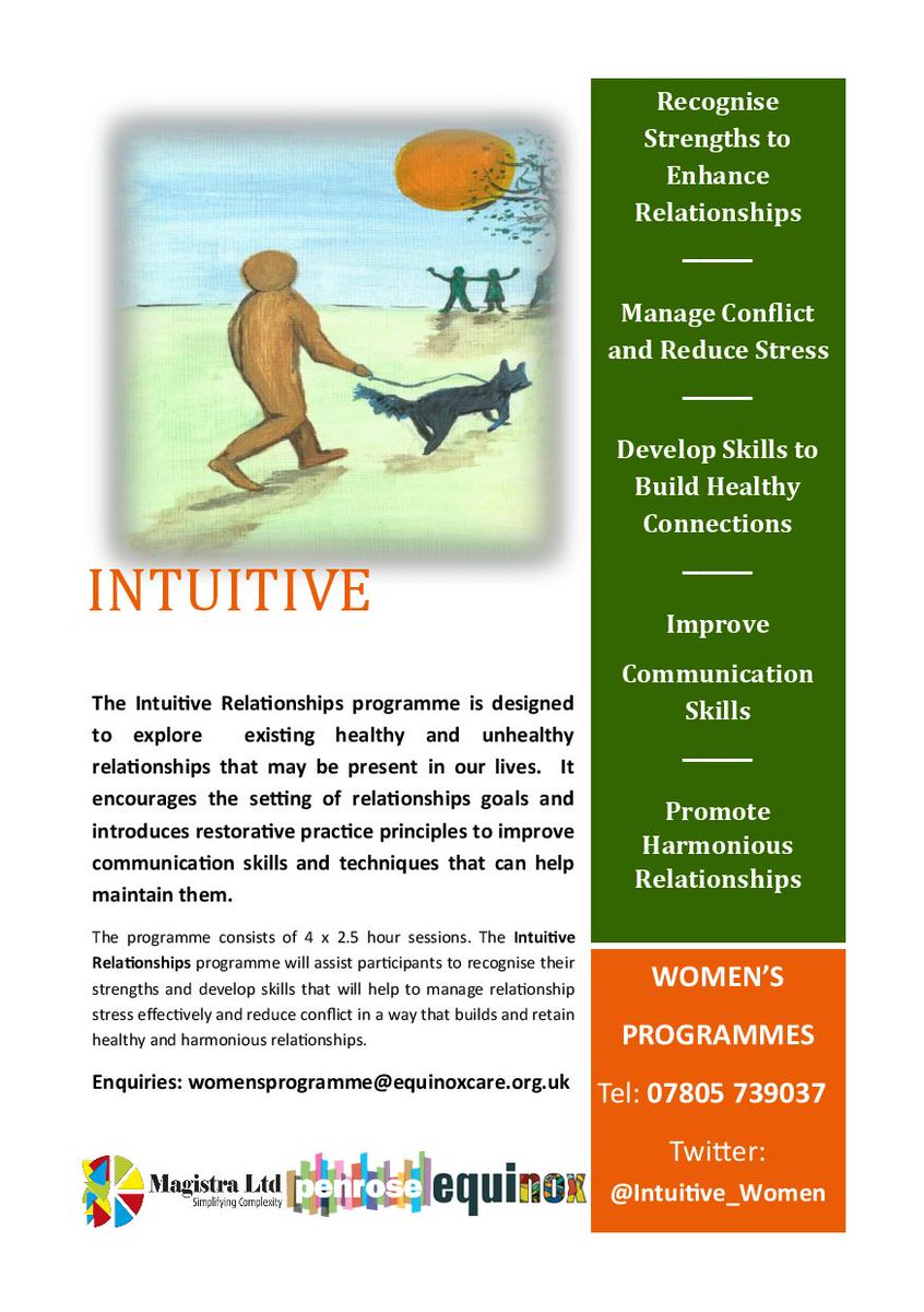 Intuitive_Women's tweet photo. Calling all women &amp; services in Luton/Brighton!
Spaces available on our Intuitive Women's Programmes - Free to access!
Restorative &amp; trauma-informed sessions 

Get in touch via DM / give us a call for more info &amp; eligibility
#charitytuesday #supportforwomen #Luton #Brighton https://t.co/GA2VSukAqj