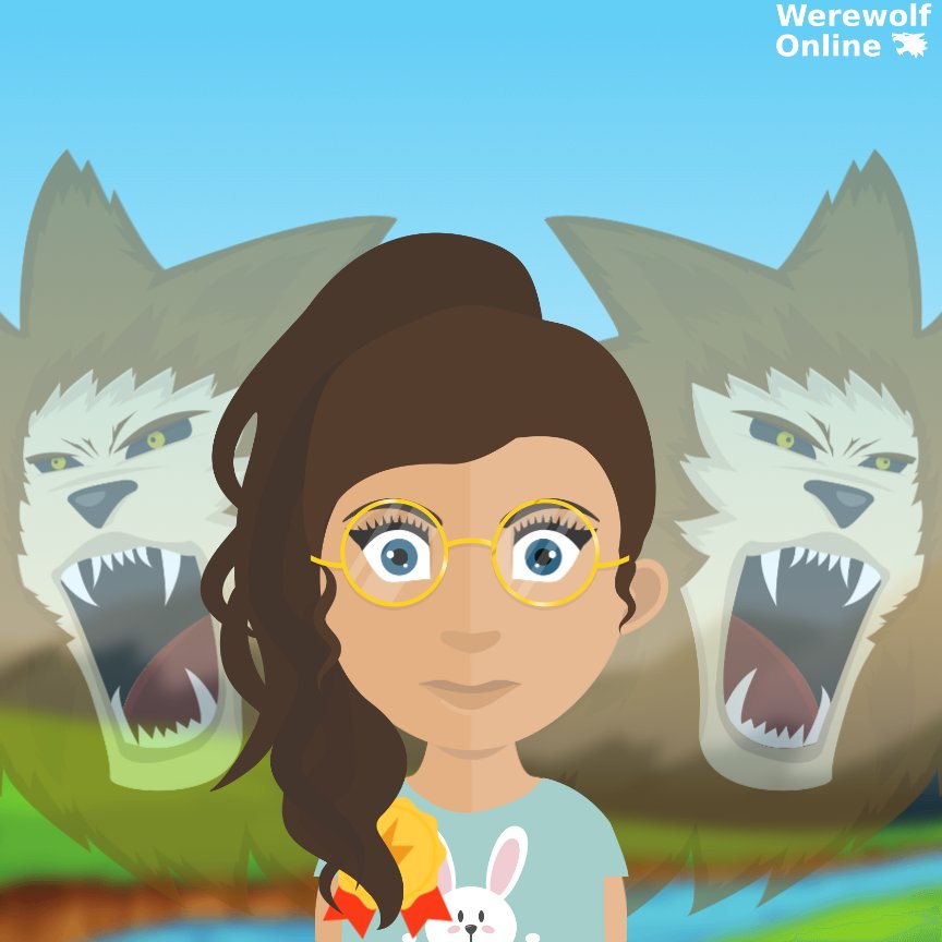 Lisawwo1's tweet photo. My first post 👀 @werewolf_app #wwo #werewolfonline #werewolf_online #werewolf #stillwearingeasteritems #leo https://t.co/i3COn9XZze