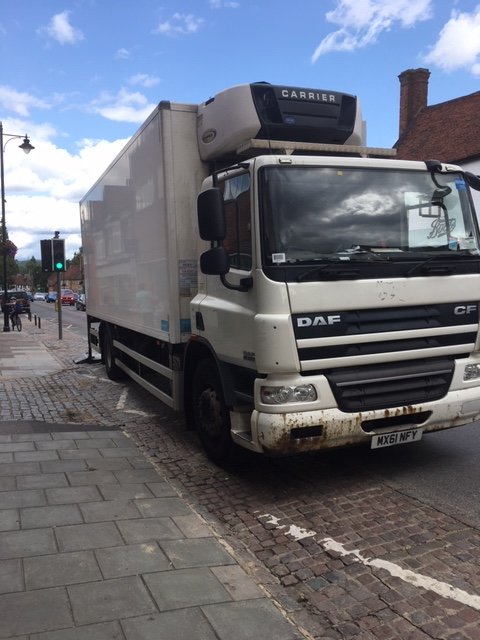 upholsterer_the's tweet photo. @WSCCNews can you sort this out?! everyday without fail a @Tesco milk driver will honk at drivers, park anywhere at anytime, make people get out of his way, block driveways, block access, block our business! https://t.co/SKT2e55iHV