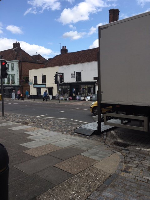 upholsterer_the's tweet photo. @WSCCNews can you sort this out?! everyday without fail a @Tesco milk driver will honk at drivers, park anywhere at anytime, make people get out of his way, block driveways, block access, block our business! https://t.co/SKT2e55iHV