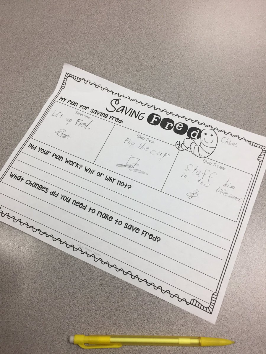 msLthirdgrade's tweet photo. Third graders had so much fun “Saving Fred” during a cooperative learning activity on the first day of school! @StrongBobcats https://t.co/kqWvyOd0kR