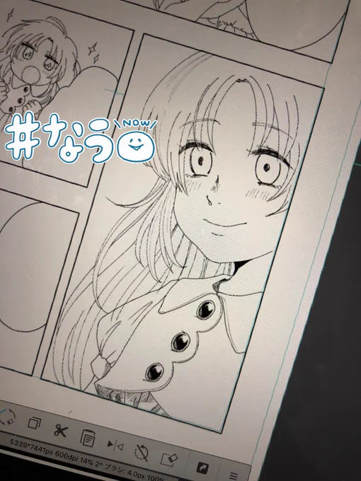 私より柔らかい女の子描くの上達してる…? 