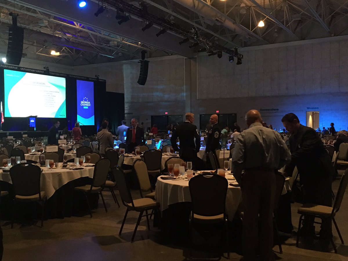 I’m here at the Georgia Chamber’s annual Congressional Luncheon in Macon today! Federal and State Congressional Representatives are meeting with business leaders from across the state to discuss Georgia’s business climate.