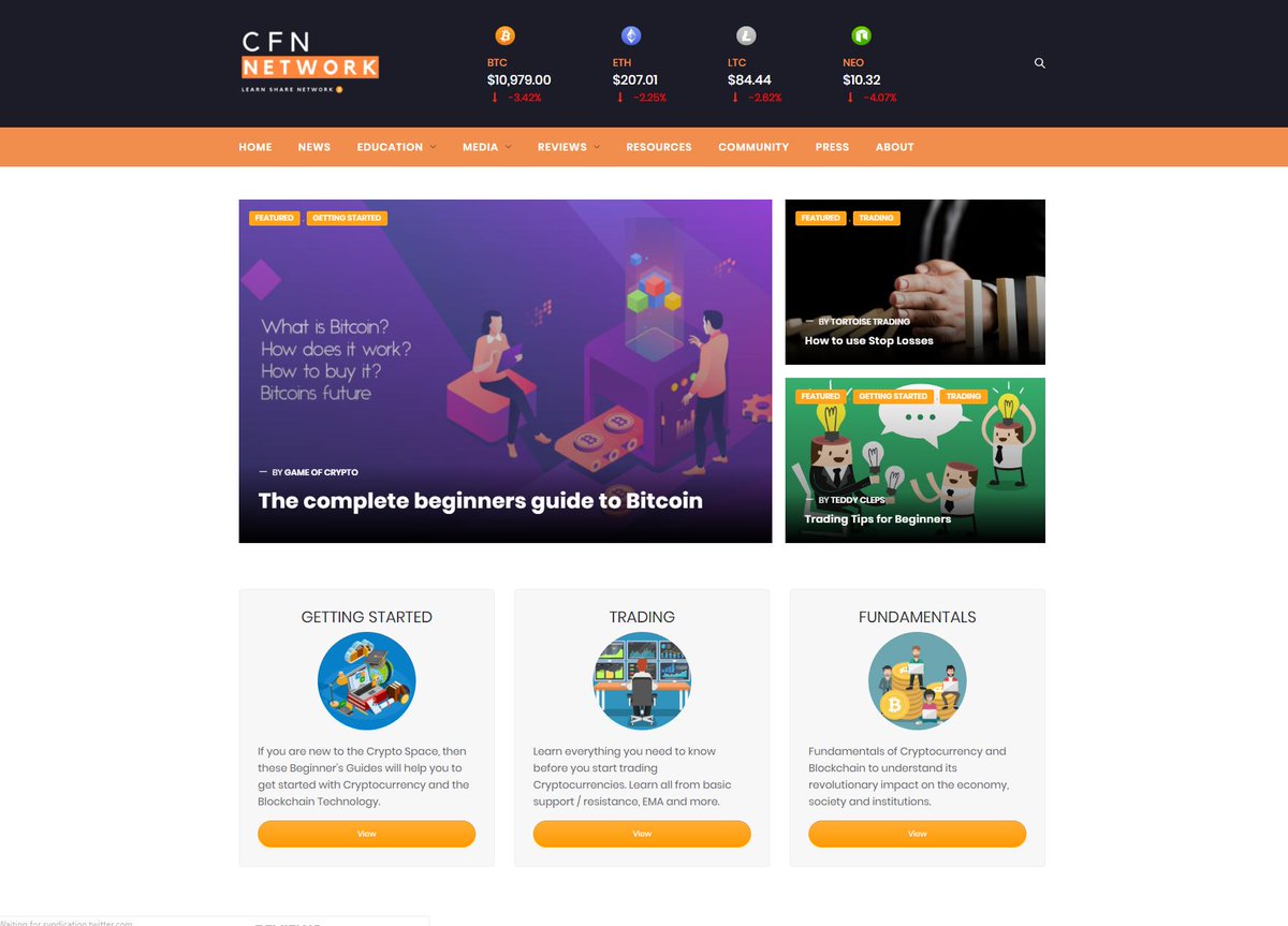 VikingXBT's tweet photo. Shoutout to my friends at @CFN_network who slowly throughout the last year built an awesome page to help us all. 

Everything from educational material, to news, cheat sheets for trading, reviews and also an event in London in September.

Check them out at https://t.co/dqxv7fyMjy https://t.co/PxVoDAKfvj