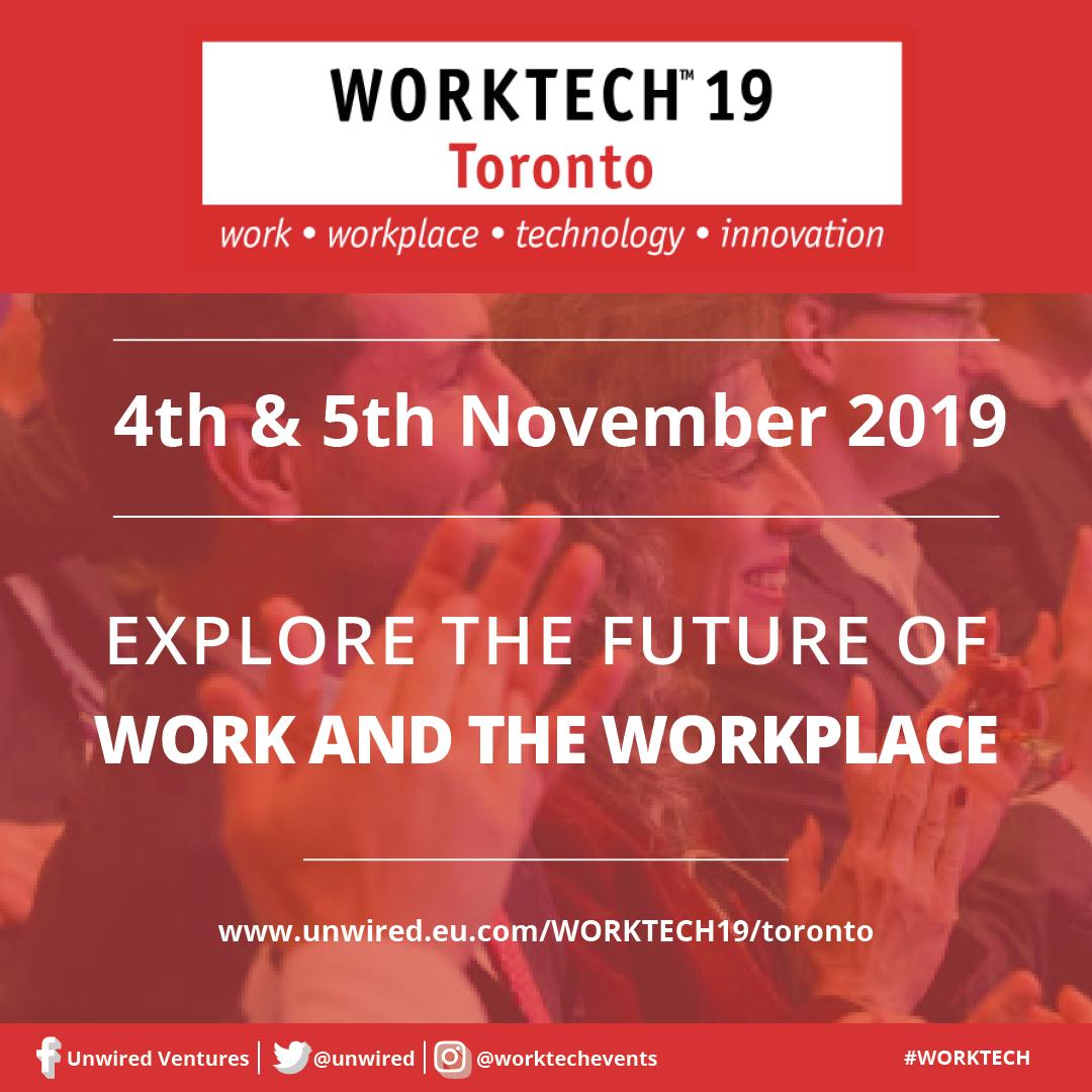 TorontoOD's tweet photo. TODN members receive a 20% discount on WORKTECH19: https://t.co/gqTAftDdjL https://t.co/AjLf8T7Sfb