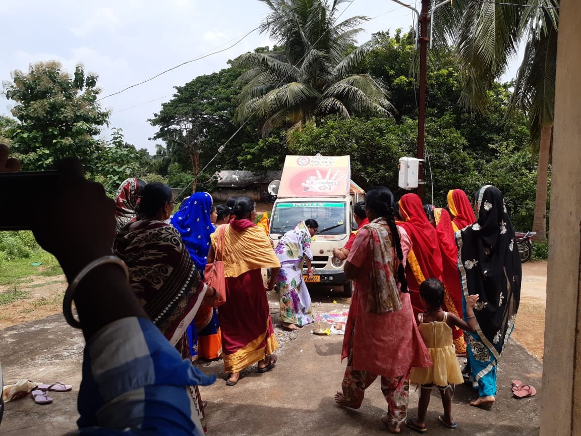 nayagarhbbbp's tweet photo. Movement of Awareness Rath for prohibition of child marriage to different GP of Daspalla Block of Nayagarh. https://t.co/gySnopqm2i