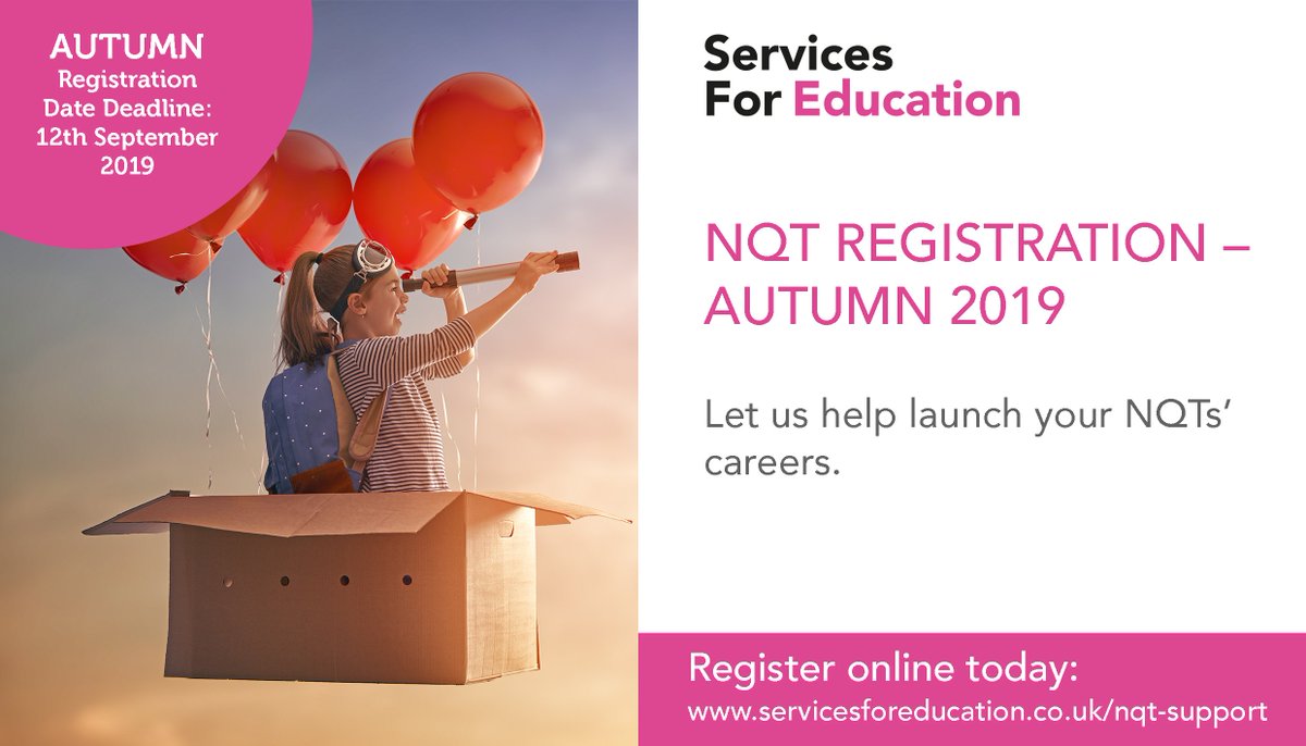 SFE_Tweets's tweet photo. Services For Education is the Appropriate Body for NQTs working on behalf of the Birmingham Local Authority. Registering your NQTs with Services for Education enables you to meet the statutory requirements for your NQTs’ induction year.

https://t.co/17Fz4iELHV https://t.co/0R6RZOhzun
