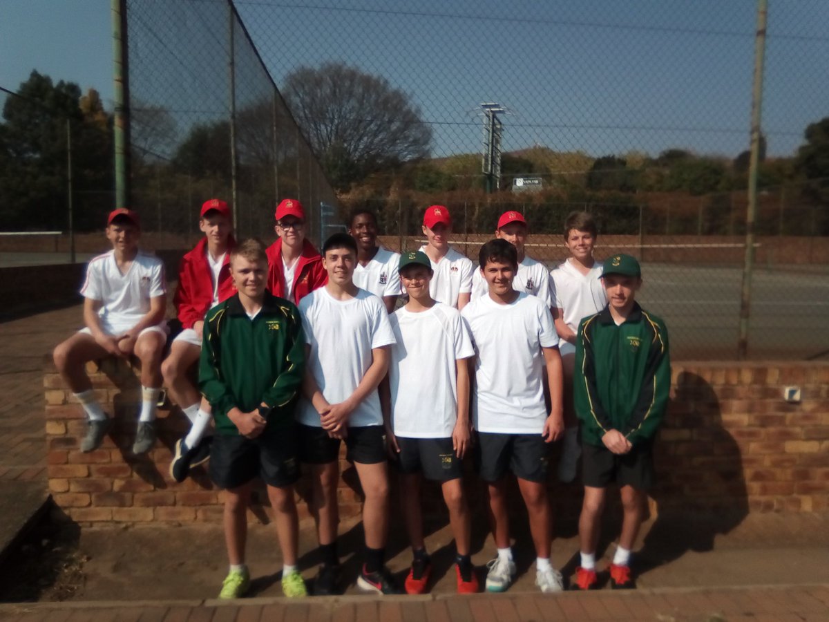 KingEdVIISchool's tweet photo. Well done to our U15 #RedTennis teams that competed in the Pretoria Tennis Festival this weekend, hosted by @AHS1920.
A #RedShoutOut to Lwazi Ngwenya for winning all his matches, well done champ! ๐พ
#RedRackets #RedPride https://t.co/TEfE2MyV7v