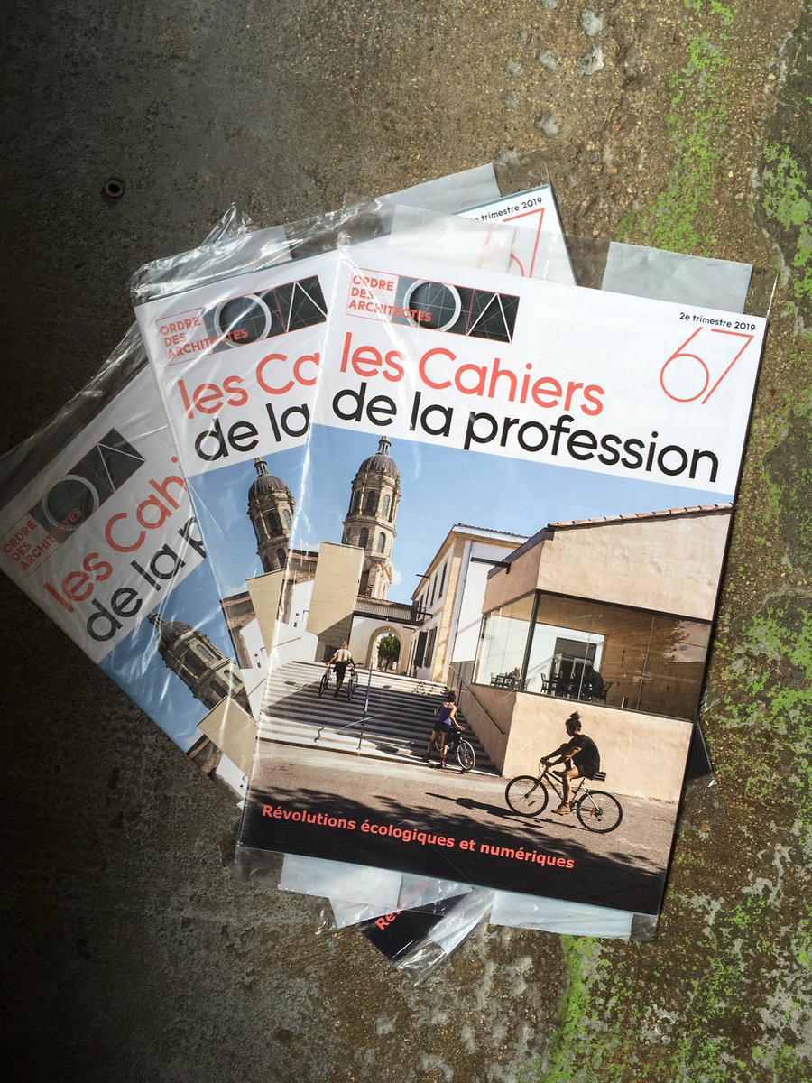 secoussesarchi's tweet photo. Tous les trimestres nous recevons -à la même adresse- 3 exemplaires des #cahiersdelaprofession car nous sommes 3 architectes inscrits à l’Ordre dans l’agence  @architectes_idf @Architectes_org est-ce qu’on ne pourrait pas n’en recevoir qu’1 SEUL ? #zerodechet #ordrearchis #gachis https://t.co/qV4cwjfHtm