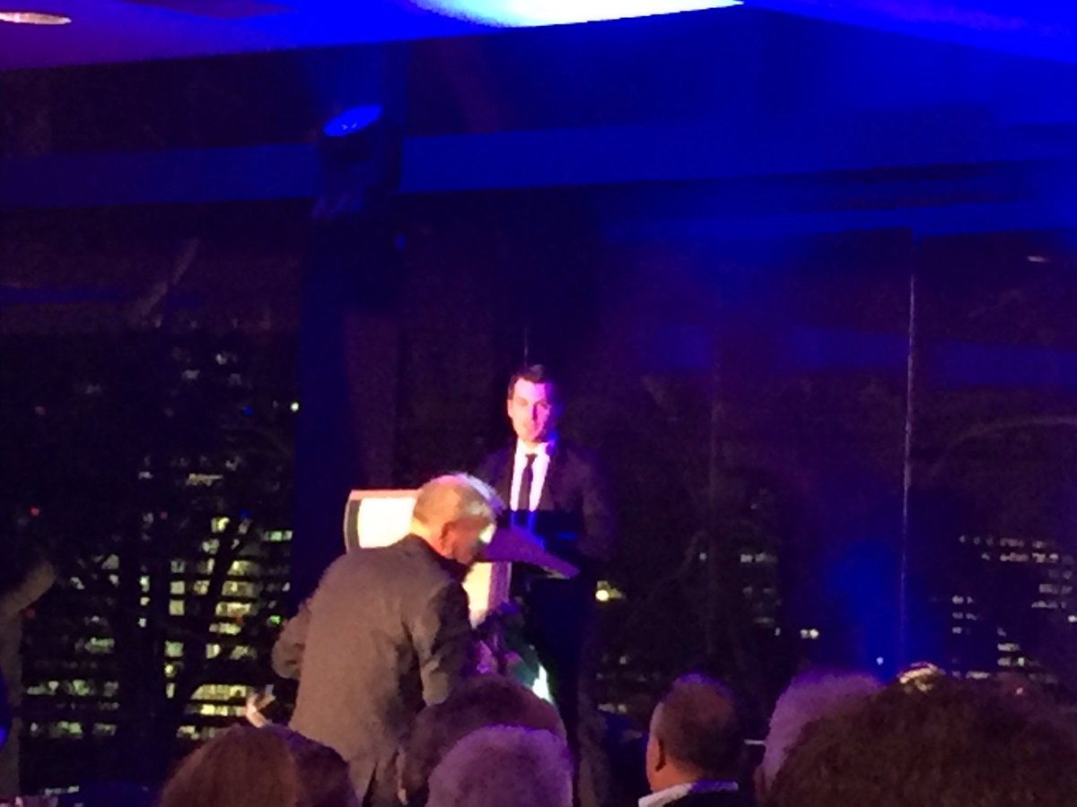 StartupNewsAus's tweet photo. We’re seated at the right table with the winner of @WoodsideEnergy Early Career Scientist of the Year Dr Adam Cross @CurtinUni for his work in rehabilitating ecosystems after mining #WAScienceAwards with proud parents looking on https://t.co/QOWYR2dHgk