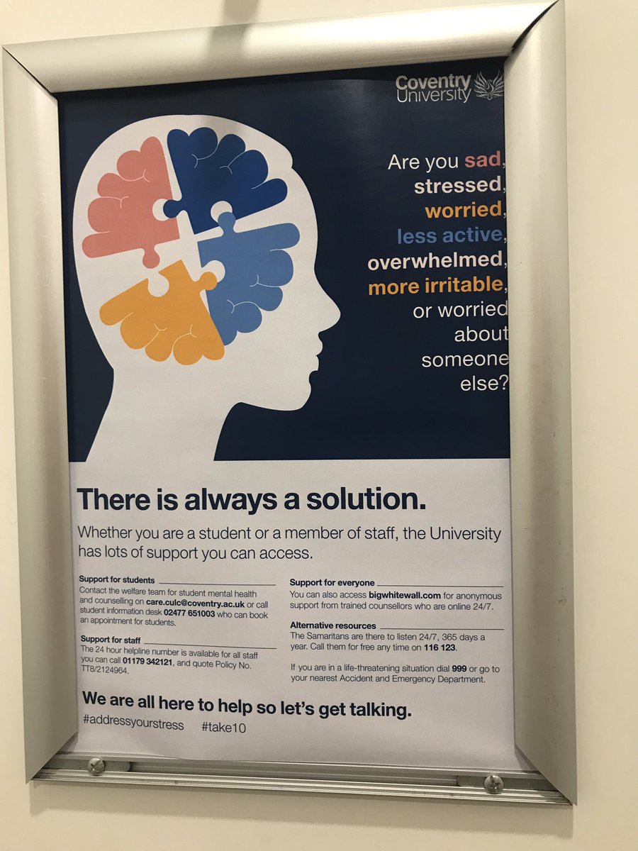 Great to see our toilet door campaign to promote positive mental health and support is filtering across campus at Cov Uni. <a href="/ballstotalk/">It Takes Balls To Talk</a> <a href="/MHFAEngland/">MHFA England®</a> <a href="/drljbaldwin/">LaurenceBaldwin 💙</a> @CU_HLS <a href="/CUInfoPoint/">Coventry University Student Services</a>