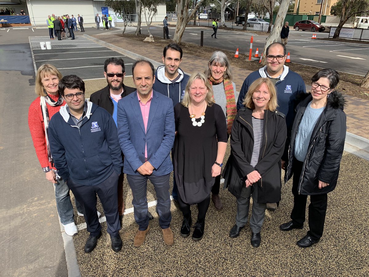 RaeesiRamin's tweet photo. It is always good to see the value and the imapct of your research in real world. Opening the carpark in @CityofMitcham where waste tyre-based permeable pavement is used and monitored by using innovative instruments. Much more to be done!
@DisfaniM @GANarsilio @engunimelb https://t.co/UwJubTQj9E
