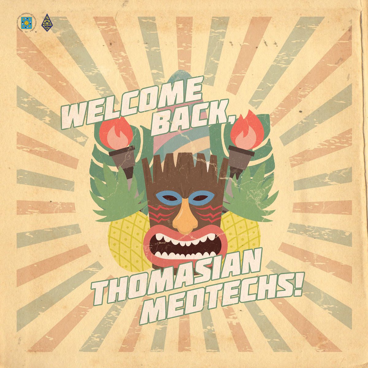 ustmts's tweet photo. Maligayang pagbabalik, mga Thomasian MedTechs! 💛🏝

Ihanda ang sarili sa mga bagong kaalaman at tayo’y patuloy na magsumikap patungo sa ating mga hangarin at pangarap. Nawa’y maging puno ng pagpapala ng Panginoon ang taon na ito para sa ating mga future Thomasian MedTechs! 🔬✨ https://t.co/LwJXLmzXdL