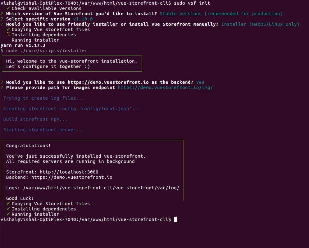 gelani_vishal's tweet photo. Just tested the amazing CLI and believe me it is super impressive.
BTW excited for the upcoming Hackathons.
#PWA #VueJS #VueStorefrontCommunity #VSpartner #magento #vuestorefront #hackathon #ecommerce @aureate_labs @VueStorefront https://t.co/HQVxaueEJW