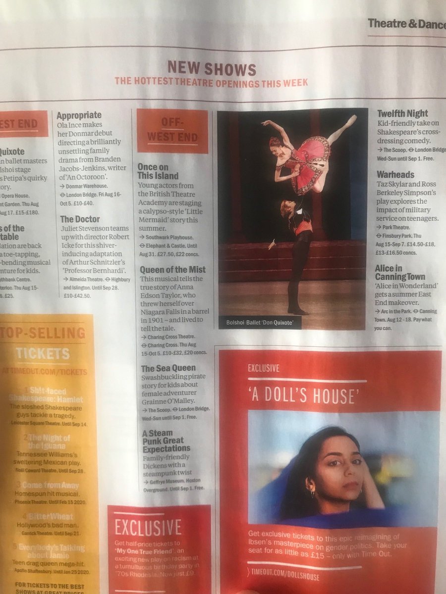 jameskenworth's tweet photo. Alice in Time's Out Hottest Theatre Openings this week! Book now https://t.co/kSDkuUTVdz https://t.co/tCO43J1ePF