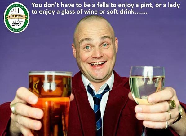 Real Ale, Cider, Wine, and soft drinks.......... We'll have it all.

9 Days to go!