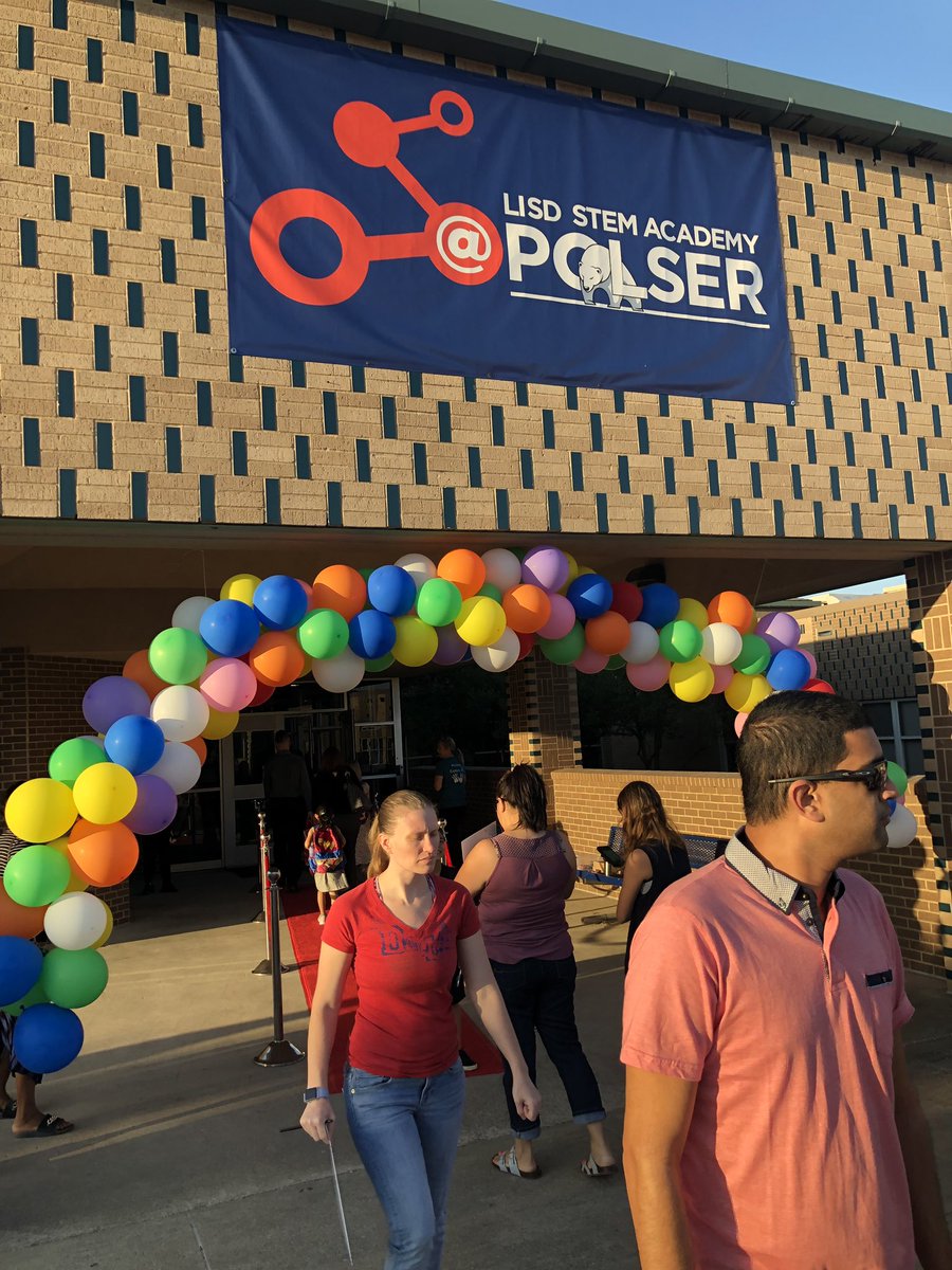 phelpsl97's tweet photo. It’s official @PolserES STEM ACADEMY #polserproud @LISDSTEM https://t.co/jcydK9hyxl