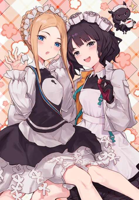 #FGO #FateGO #FGO4周年  
きっと、女の子はお砂糖とスパイスと素敵な何かでできている? 