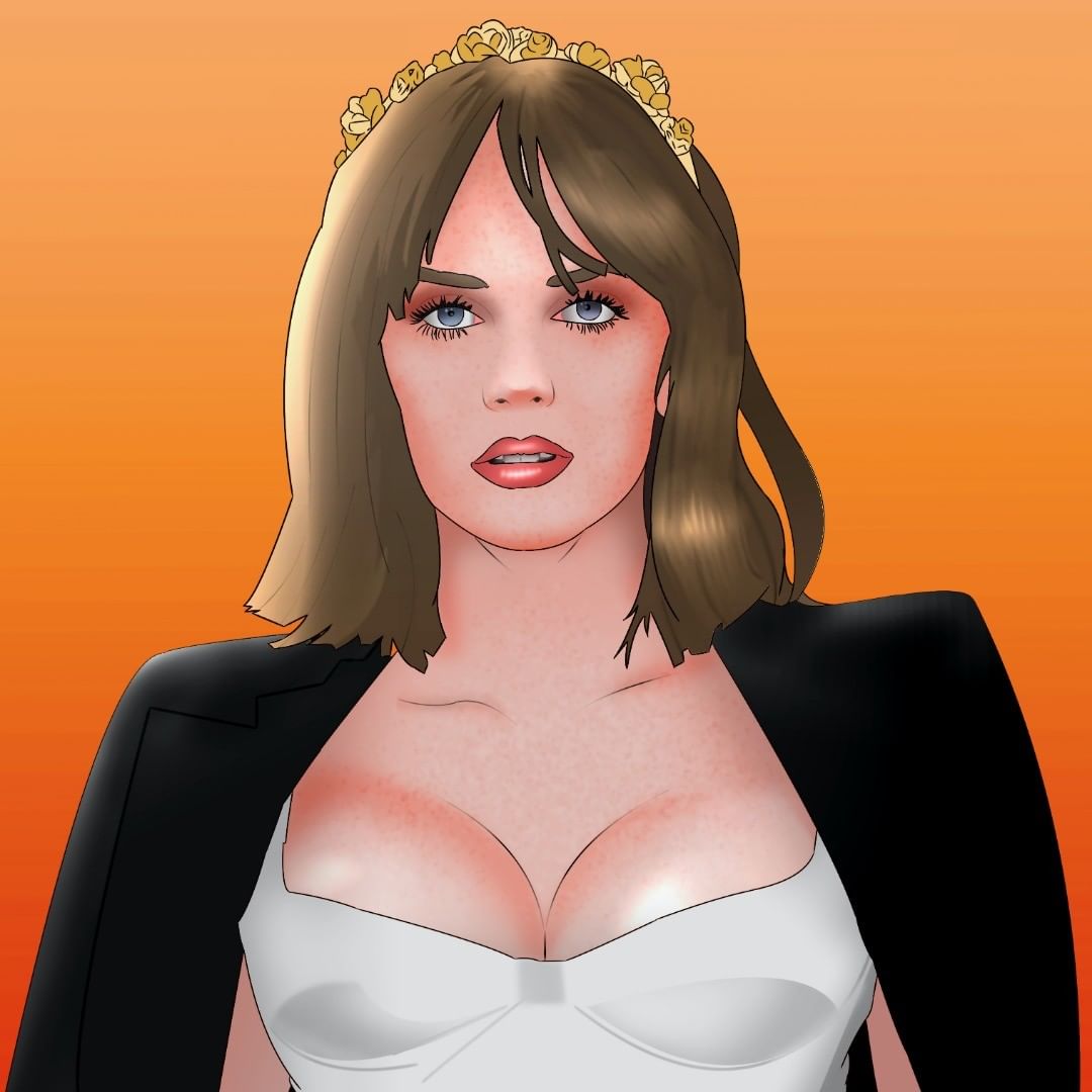 twictitious's tweet photo. The very talented Maya Hawke, "Robin" on Stranger Things #mayahawke #maya #hawke #strangerthingsrobin #strangerthings #robin #artwork #digitalart #illustration #artistsoninstagram #artistsontwitter https://t.co/QbN9DQug88
