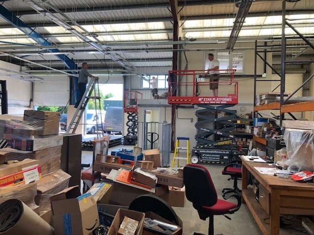 PointCNC's tweet photo. Work is progressing well on the move to Point's new premises on the Chaucer Business Park. https://t.co/XPk8XBiLJE #precisionengineering #newhome #sevenoaks https://t.co/5PCcJfoBCX