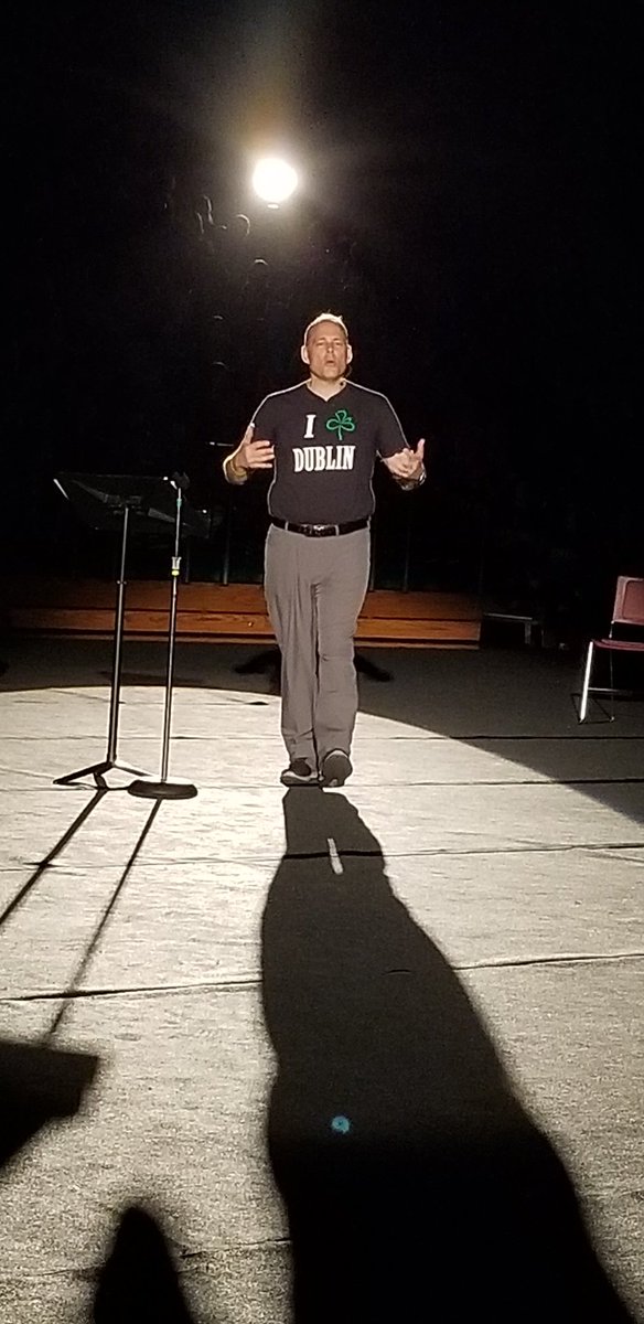 MrsKinderDWE's tweet photo. @toddhoadley  is kicking off our school year @DublinSchools ! Let's make it a great one! https://t.co/2DQD7GYbhR