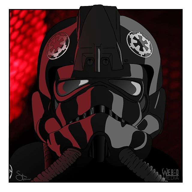 Webd_Media's tweet photo. Tie Fighter Pilot illustration

#starwars #tiefighterpilot #tiefighter #illustration #illustrator #adobeillustrator #rebelscum #drawing #drawingxphoto https://t.co/IkNfbQj7As https://t.co/DWTl8OPH6e