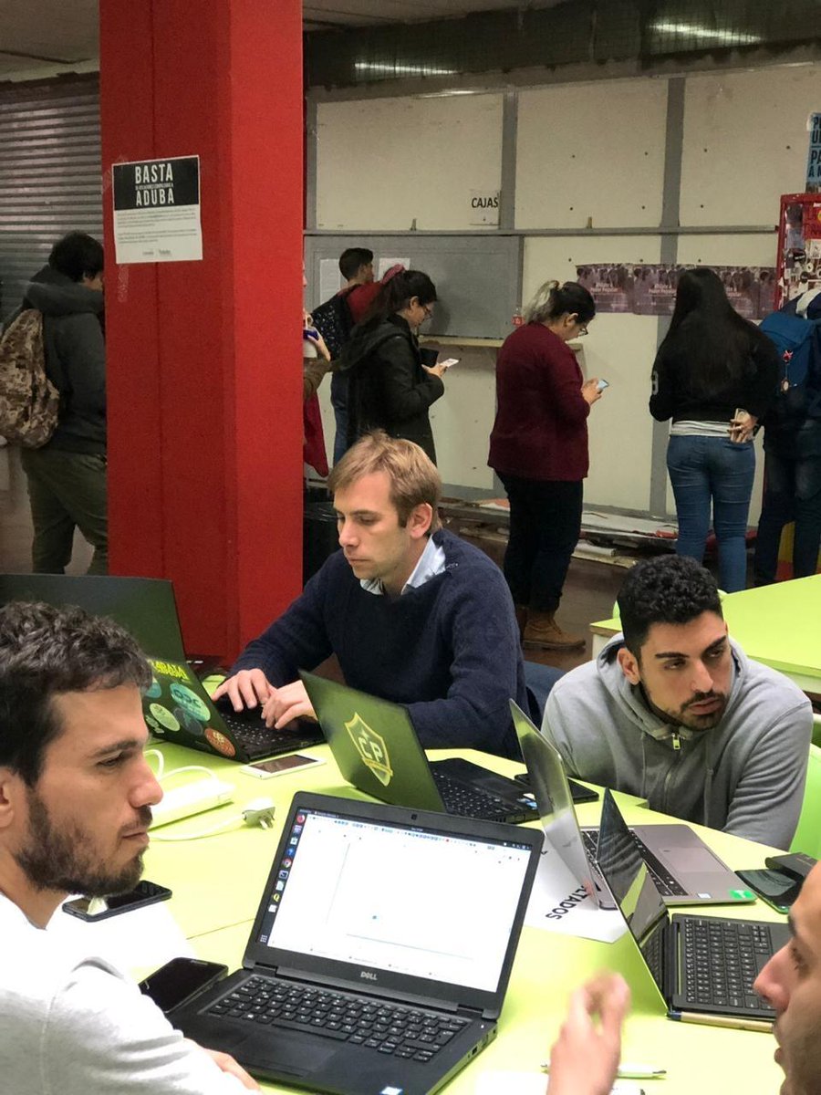 LABPoliticasUBA's tweet photo. Ayer realizamos el #HackatonPASO en @ubasociales, y estuvimos tan metidos en los datos y los proyectos que ni un tuit sacamos. Gracias a @poderciudadano, @fundacionder y @DireLegislativo por acompañarnos. https://t.co/NRSMhJFhRz