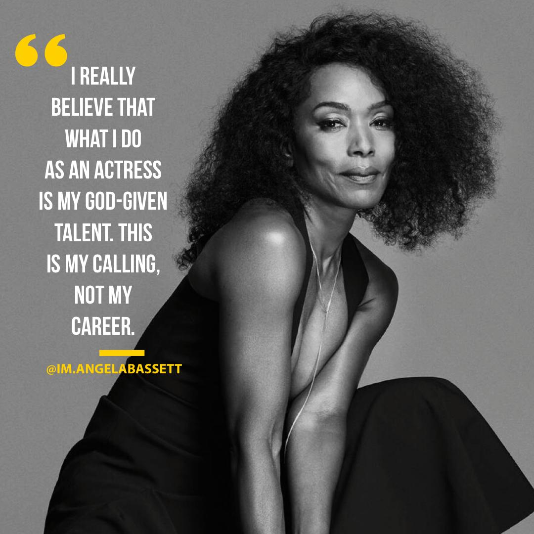RtSECasting's tweet photo. Today’s #Actors Inspiration is from none other than Ms #Angelabassett So how do you view what you do?
“I really believe that what I do as an actress is my God given talent. This is my calling, not my career.” #angelabassett
#rtsecasting
🤔 Think About... What is your WHY?
🎬 https://t.co/IqOF6rqqRy