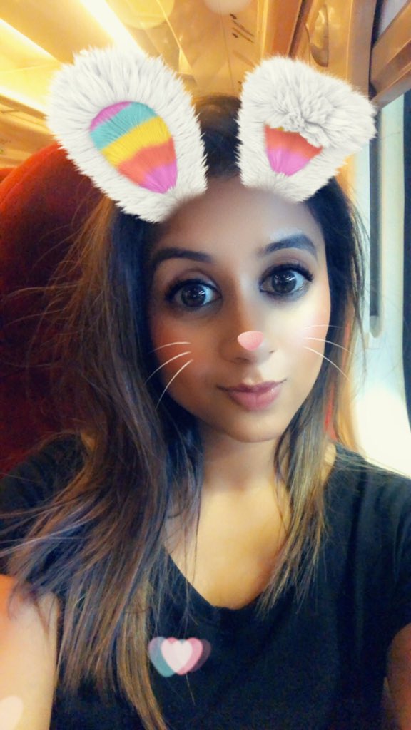 Sabah_K's tweet photo. En route to see @laurajaneauthor and @OLearyBeth at the SOLD OUT event at @WaterstonesMCR - can’t wait! So excited I even have my rabbit ears on! #prontour #publishing #ourstop https://t.co/Ld2C74abxG
