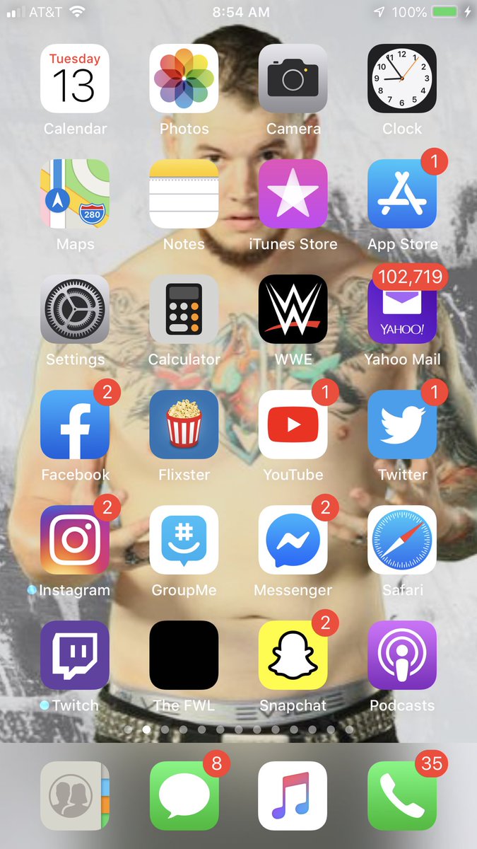MHshow21's tweet photo. @andrewvmusic @JaySHWB @travisterry2 @andrewvmusic still my phones background.... @LarsSWWE @BaronCorbinWWE #Lars #BaronCorbin #WWE #KickedKurtAnglesOldAss https://t.co/Cv7ryNtWPP