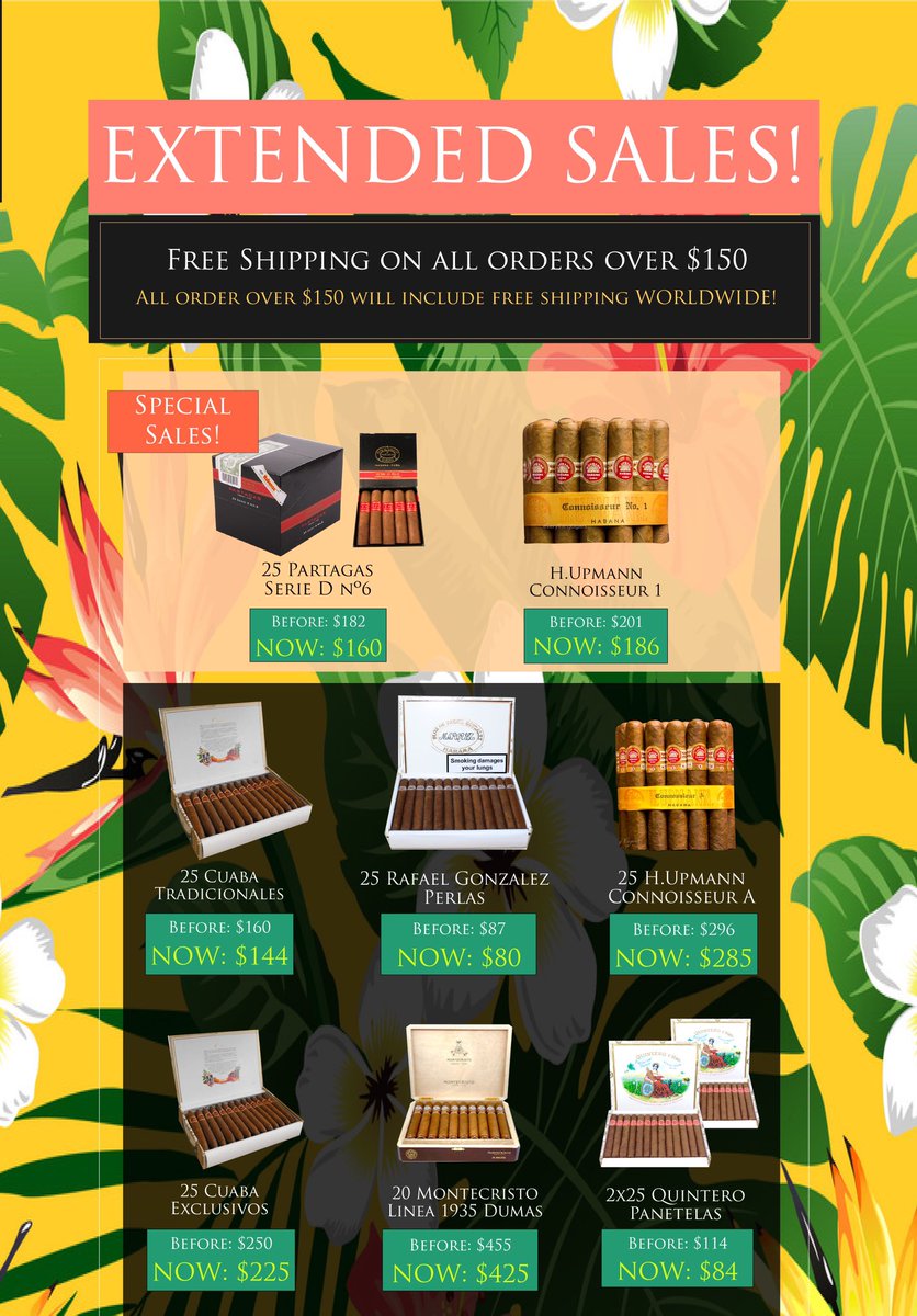 💥Extended Sales Released💥⤵️ Go Check them: montefortunacigars.com/shop/sale-prod…