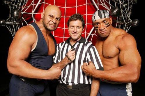 efficentnotlazy's tweet photo. @Former_legend @BillHarrigan @fcttb_podcast Surely with a refereeing career as illustrious as his, with close to 400 first grade matches, as well as 10 grand finals, 25 test matches and 21 State of Origins, the highlight has to be the Gladiators clash between Tank &amp; Thunder? #Number1Ref #GladiatorReady #ChallengerReady https://t.co/grUVW34sHT