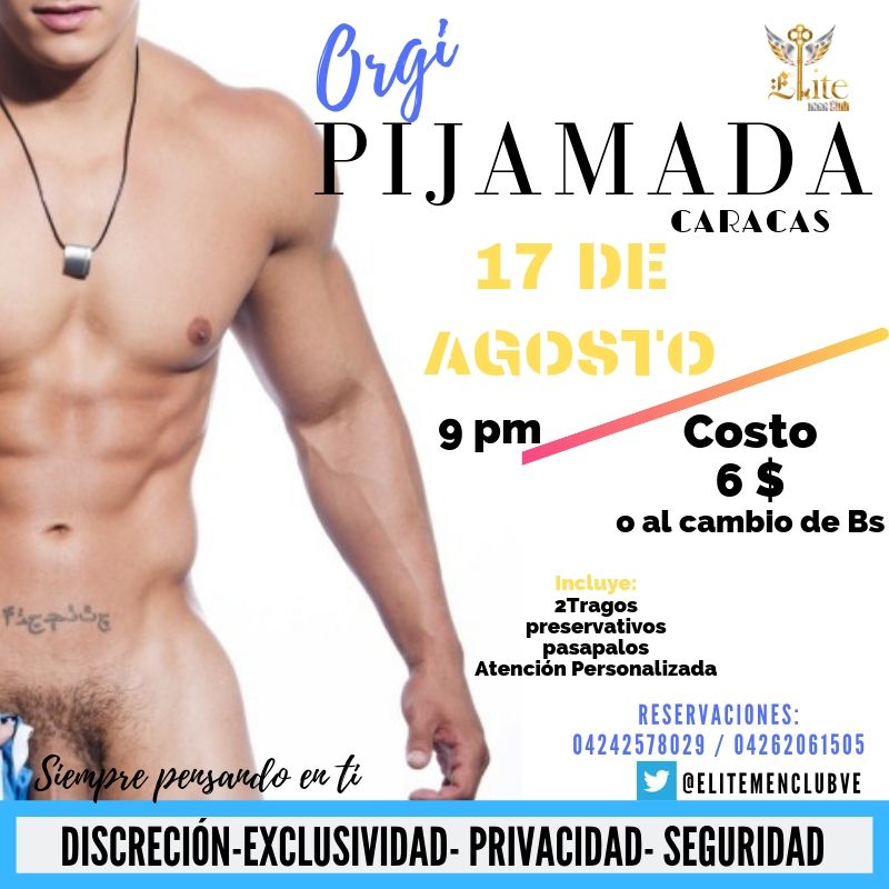 elitemenclubve's tweet photo. DISFRUTA DE NUEVO CON @elitemenclubve DE OTRAS SÚPER PIJAMADA... NO TE LA PIERDAS https://t.co/SvPFPhAyJi