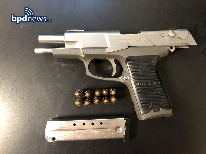 bostonpolice's tweet photo. #KeepingBostonSafe: A 29-year-old Roxbury man is facing gun-related charges after #BPD Officers bravely confiscated his loaded firearm during a motor vehicle stop in Dorchester. https://t.co/KO1z4Wm54C https://t.co/FOFuVx2UWR