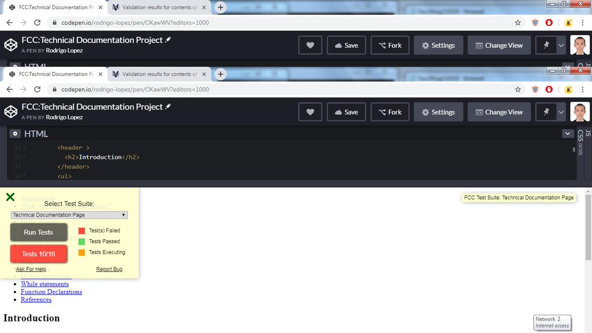 BonzerrLopez's tweet photo. #100daysofcode #R2D10: 8/13/2019
Still working on the technical documentation. Working on fulfilling the User stories and validated the semantics.
Read about agile and scrum for product development. Read some articles about full-stack, front-end, and a back-end developer. https://t.co/xT7uikZryk