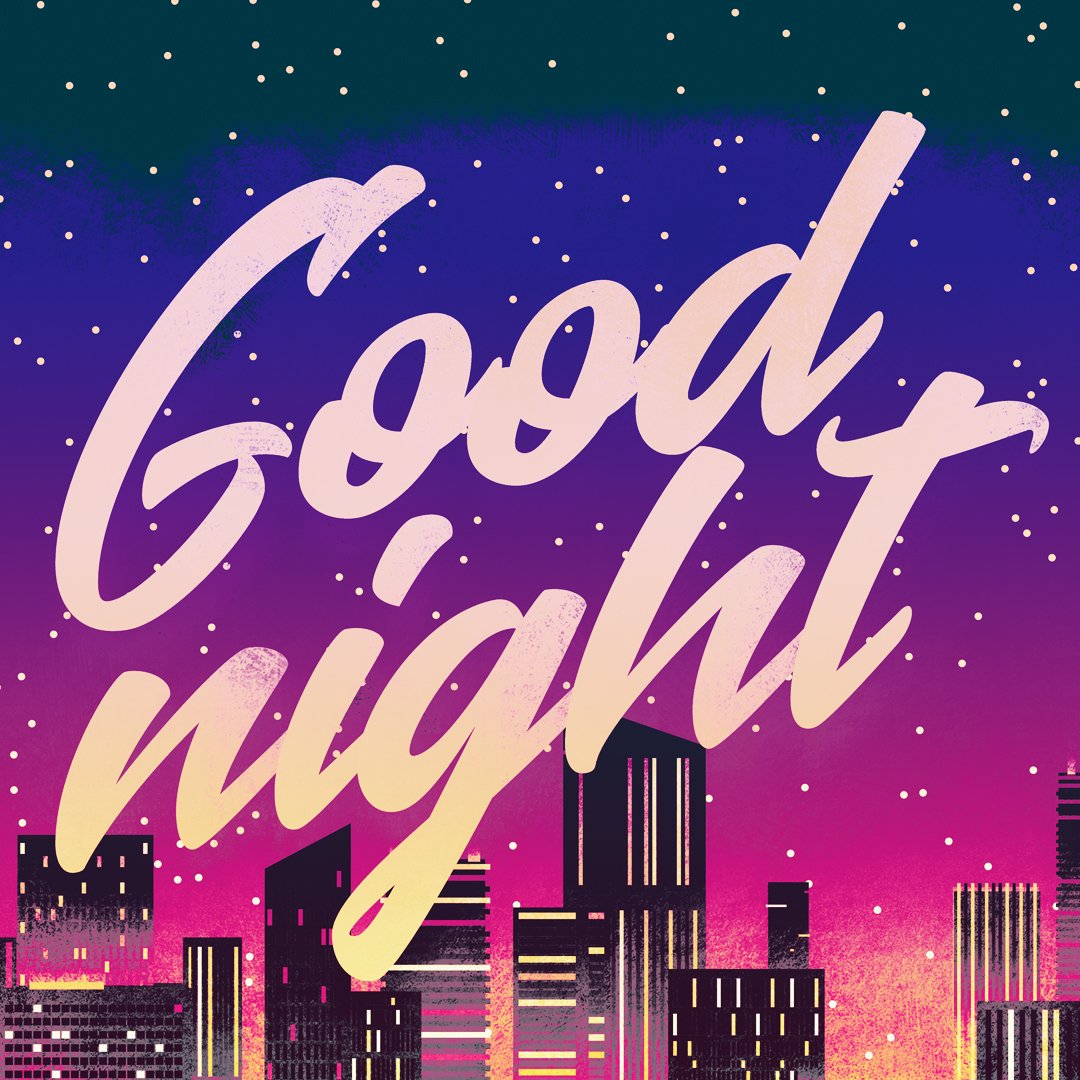jamesenjoyrelax's tweet photo. Good night
β
#type #typography #graphic #lettering #customlettering #80s #vintage #styling #vector #artwork #texture #handdrawn #brushstrokes #typestyle #screenshot #enjoyrelaxstore #nightlights #city #cityscape #neon #landscape https://t.co/vK8HzupkSS