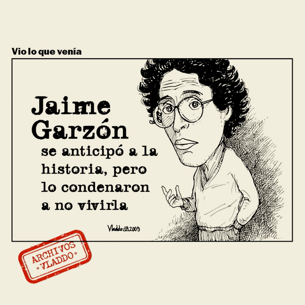 VladdoFiles's tweet photo. #JaimeGarzón sigue vigente https://t.co/G58mR1eFUM