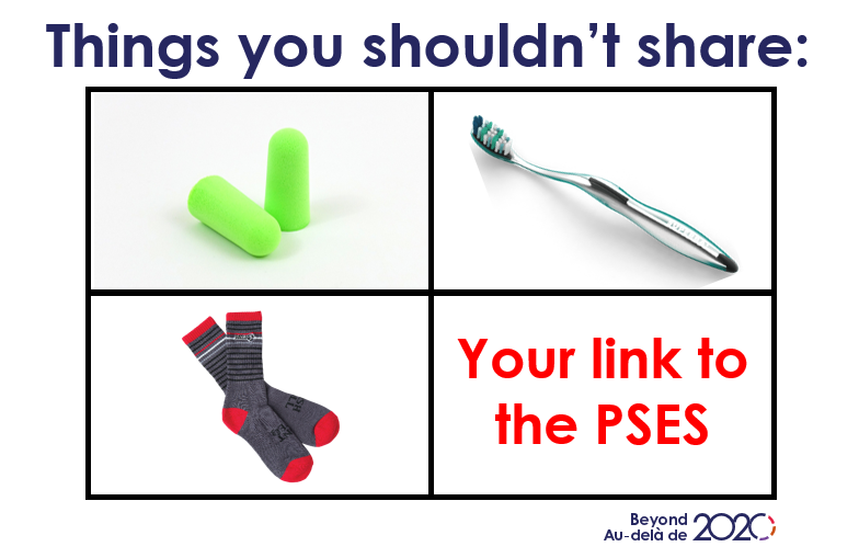 BeyondGC2020's tweet photo. Your link to the #PSES_SAFF is confidential and unique to you… Don’t share it! 

Haven't received yours? Contact the survey administrator, Advanis: pses-saff@advanis.ca #GC2020 https://t.co/otWMQnTqOP