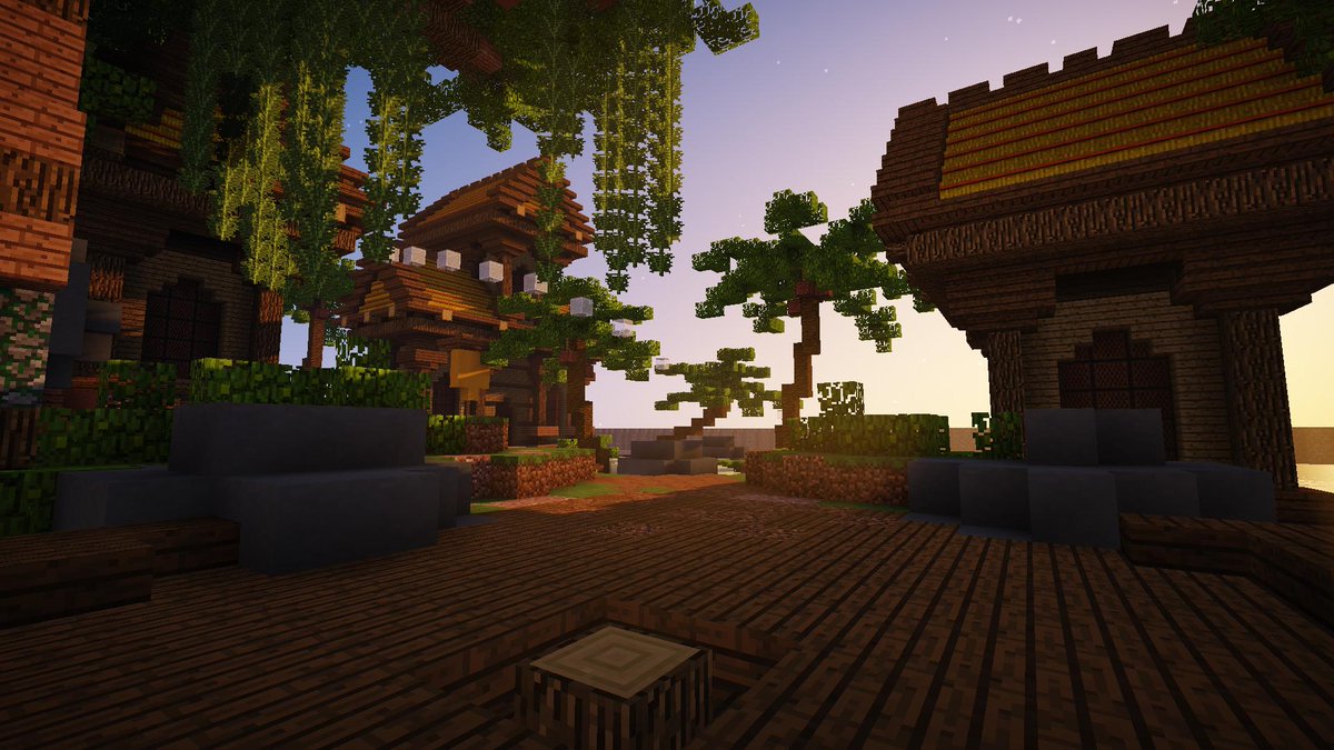 Medozark's tweet image. Basic hub tropical by me #Minecraft 

Size : circle 250x250

With : jump, pnj place.

Contact me to know the price and more screenshot😀