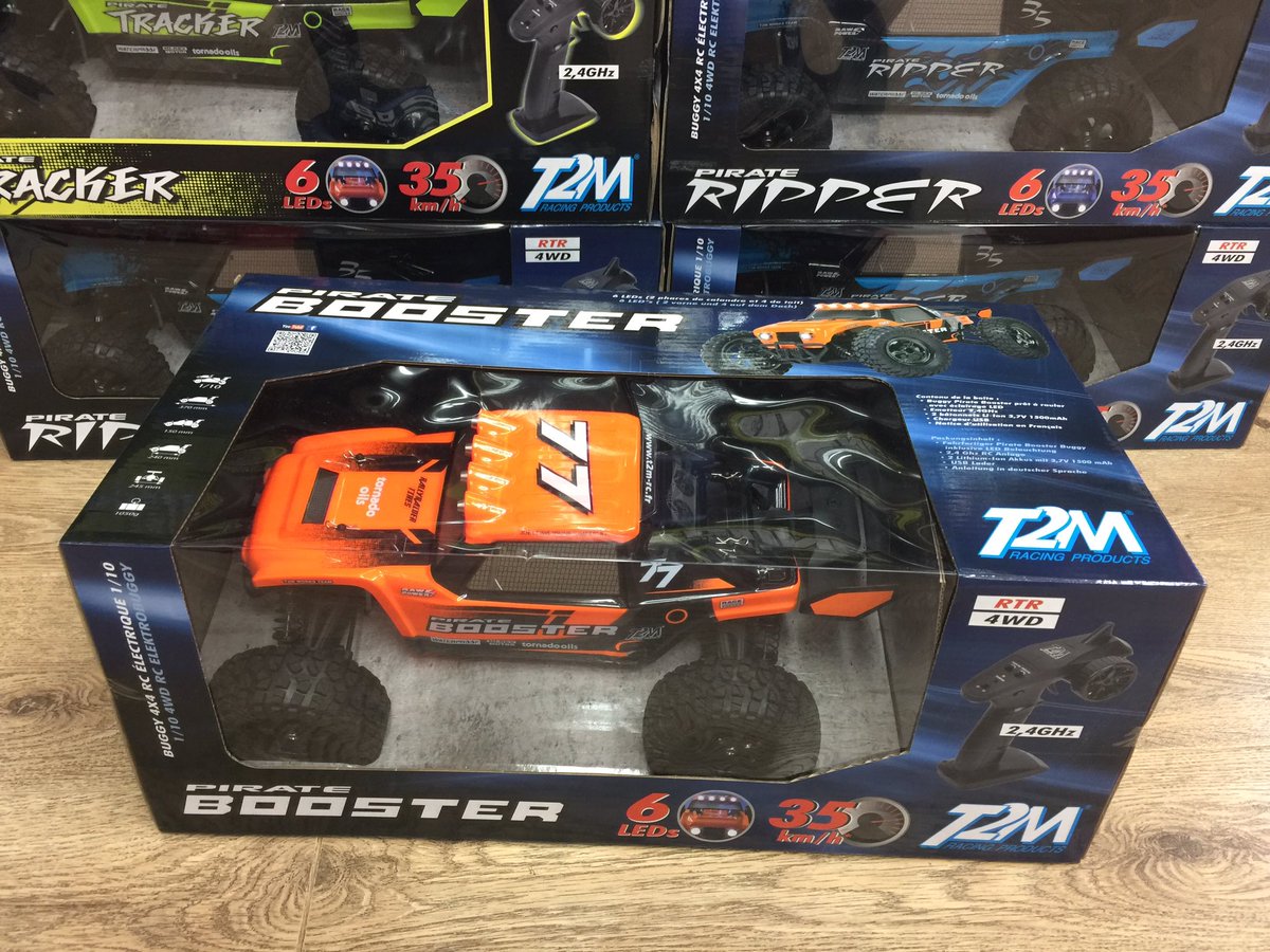 ModelismeLens's tweet photo. [Arrivage] de la série PIRATE de chez T2m booster/tracker/dune et le nouveau RIPPER à voir 👍 📲https://t.co/swN6JTQjWT https://t.co/g8NyK5U97z