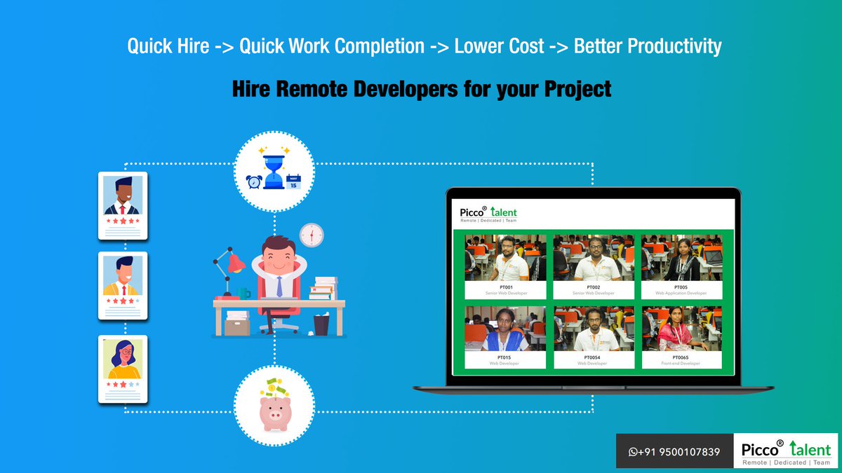 TalentPicco's tweet image. Hire Remote Developers from Picco Talent and experience Project execution in a better way. Visit  piccotalent.com  to learn more.
#hire_remote_developers #angular_developers #node_developers #remote_developer #ios_app_developer #hybrid_app_developer #ionic_app_developer