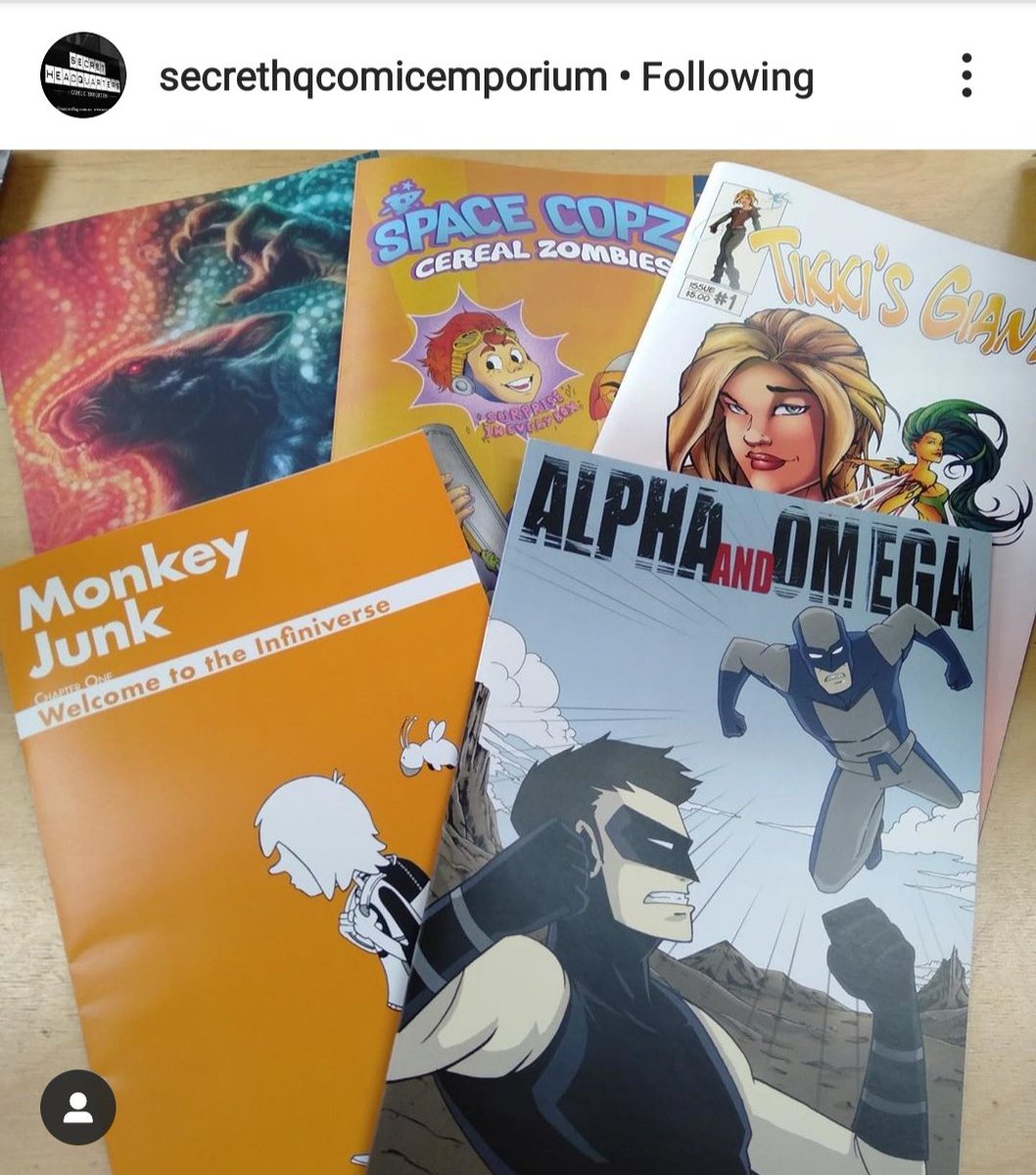 SPACECOPZ's tweet photo. SUPER kind words from Secret Headquarters Emporium about supporting indie comics! Especially those that are local to you! Space Copz is honoured to be shown here! Thanks @SHQcomics!
#spacecopz #comicbooks #indiecomics #kidscomics #art #books #spacecopzorigins #anthology https://t.co/JSi9Lz8TAP