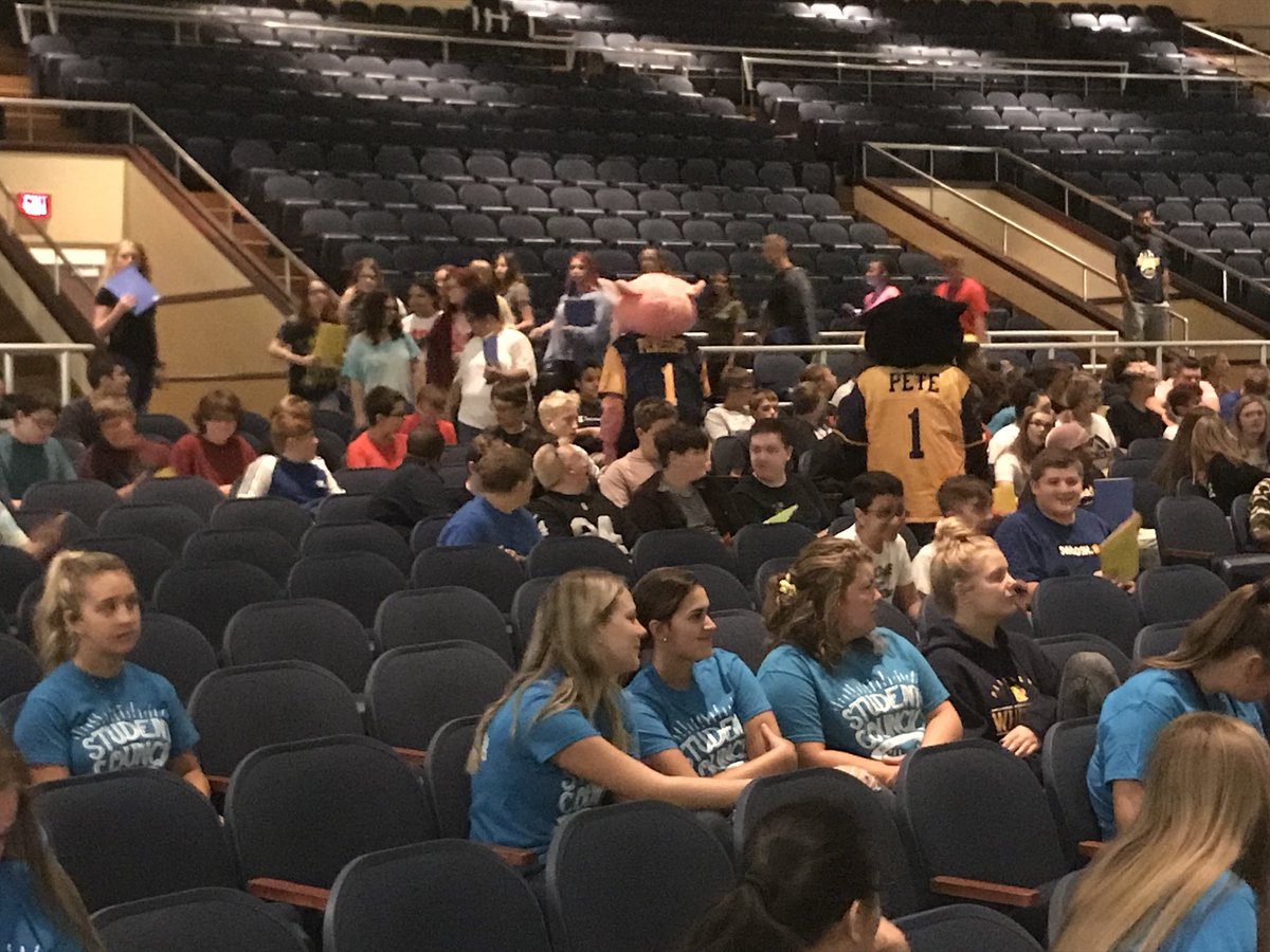 WLS4Kids's tweet photo. #FroshFest is underway at @Whitmer_HS Its always exciting to welcome our new students into the building. https://t.co/BN7eKK92FR