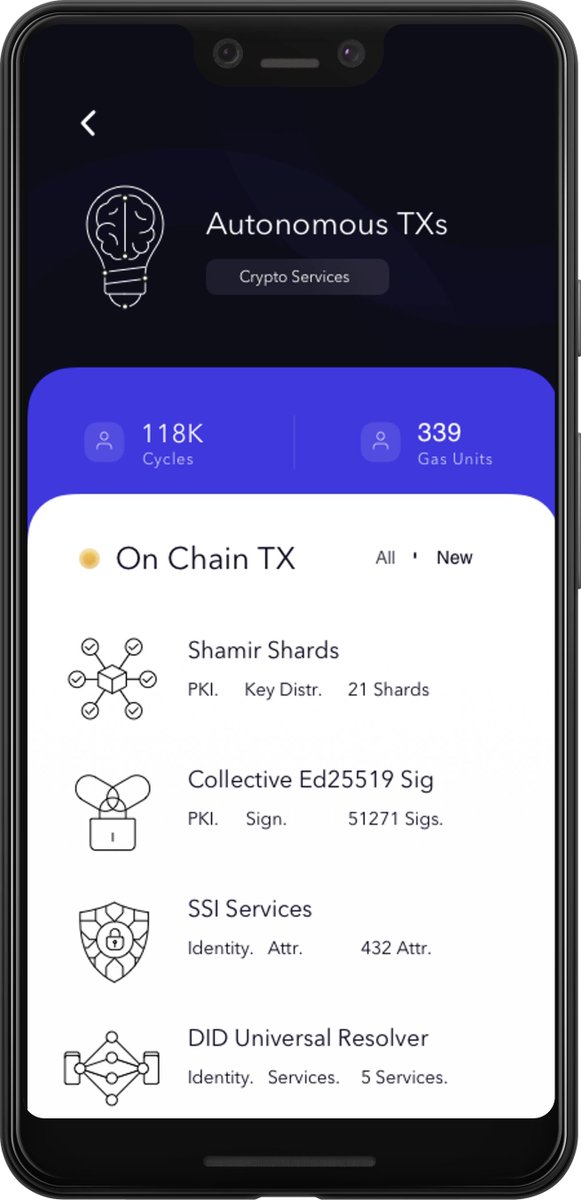kevospore's tweet photo. The idea of #DAO was quite intriguing, but the idea of #AutonomousTransactions is way more powerful. Your mobile phone and hardware wallet as gateway. Multi-tenant crypto cloud services as universal blockchain market places. Stay tuned for more. https://t.co/0Ek1iDtPK9