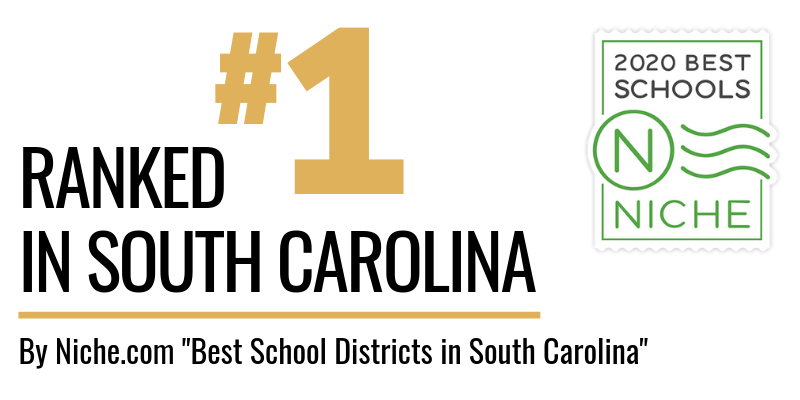 🎉🎉🎉 #LexRich5Schools ranked #1 as "Best School Districts in South Carolina" and #1 "School District in South Carolina with the Best Teachers" by <a href="/NicheSocial/">Niche</a>! Read more: bit.ly/2H40Gki #Pridein5 #Teachin5