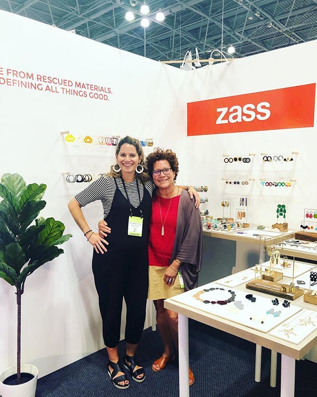 Last day @ny_now handmade BOOTH 1030!  We’ll be in our cozy setup until 6pm! Excited to see your happy faces! ⚡️♻️ ift.tt/2KwOjQ4