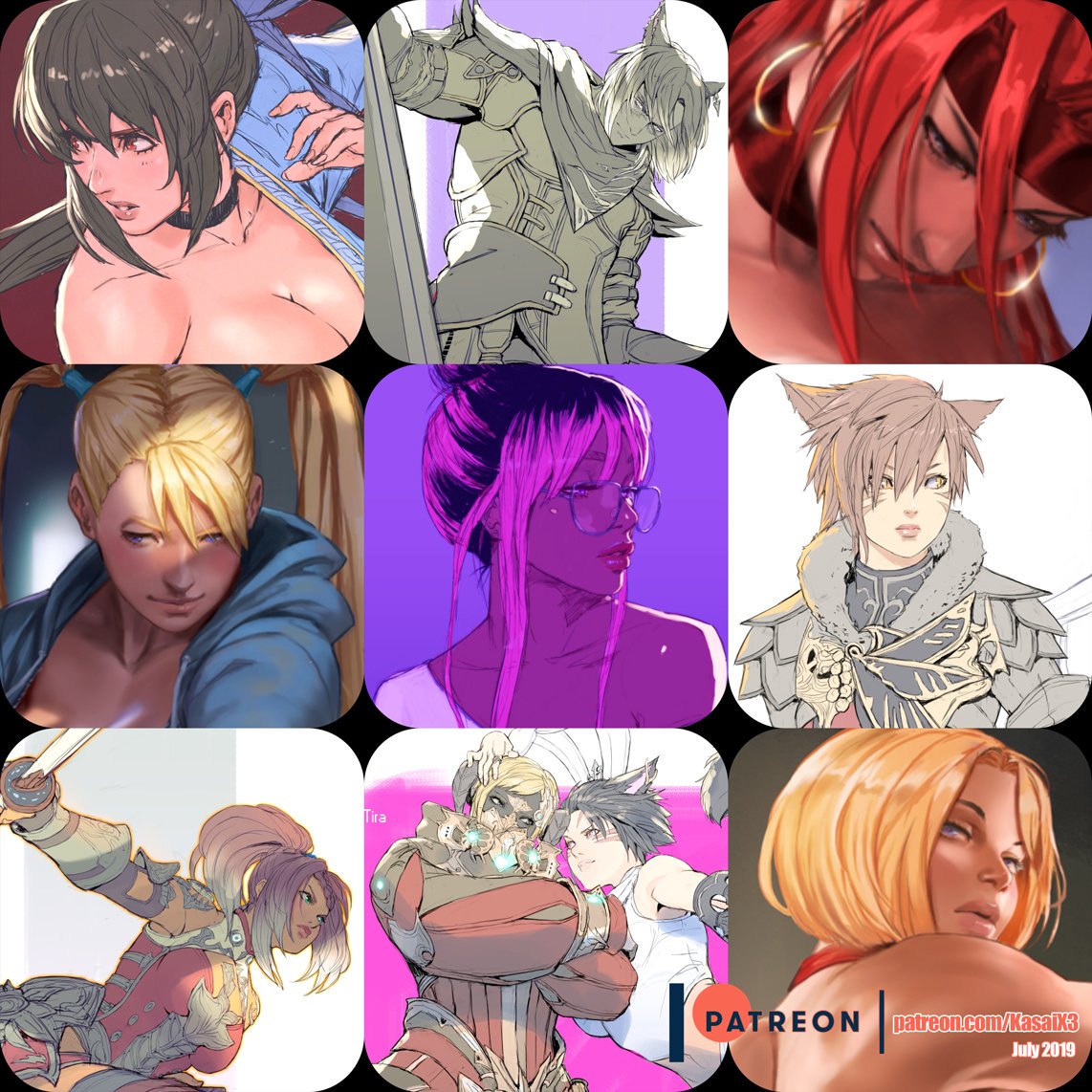 mastadonXkasai on X: July Patreon rewards up on Gumroad>  t.cow8flfMLjXM t.co8FzYfG8ePU  X